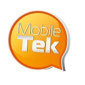 mobile tek logo vettoriale_
