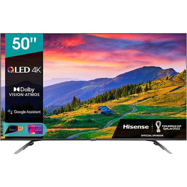 Hisense 50E78GQ 50" Smart TV Nero Grigio