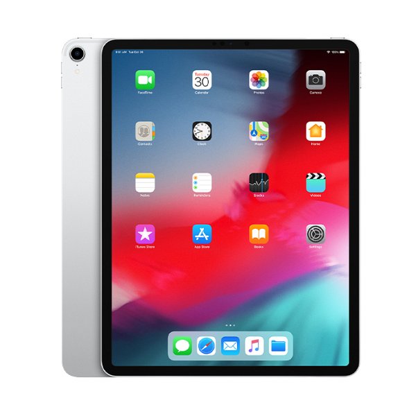 Apple iPad Pro 3 12,9" (2018) - Argento - 256 GB - Buono - WiFi