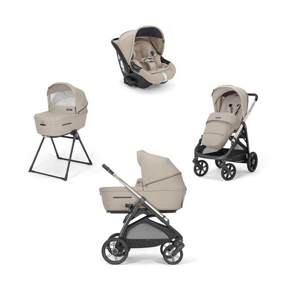 Trio Inglesina System Quattro Aptica - Pashmina Beige - Ottimo - Base Non Inclusa