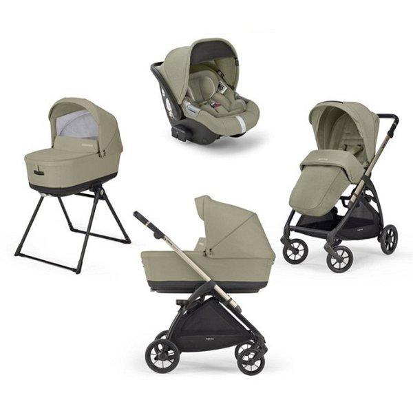 Trio Inglesina System Quattro Electa - Nolita Beige - Ottimo - Base Non Inclusa