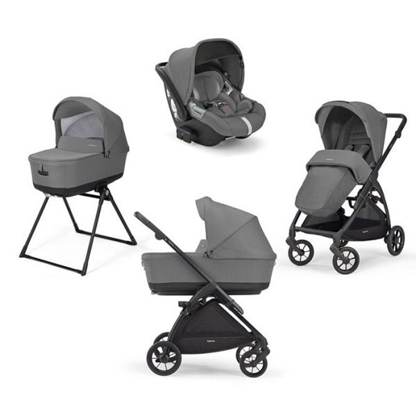 Trio Inglesina System Quattro Electa - Grigio Chelsea - Ottimo