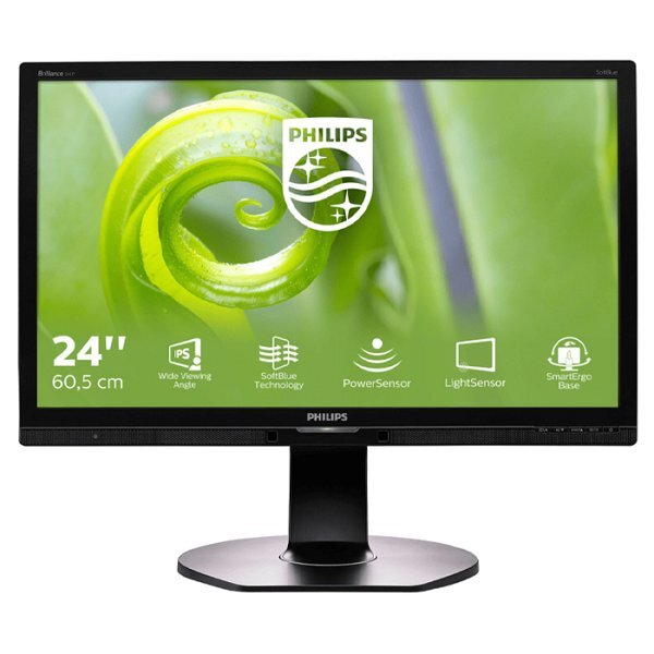 Philips 241P6E 24" Nero - Come nuovo