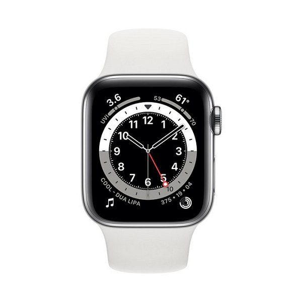 Apple Watch 7 Hermes Cellular 45mm - Argento - Ottimo