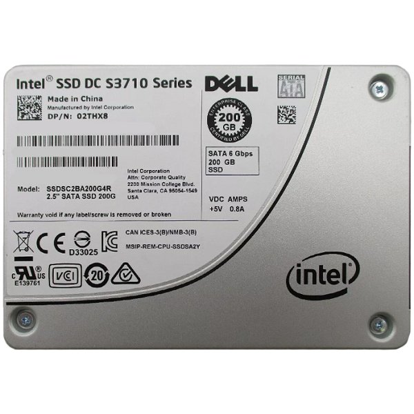 Dell 02THX8 2.5" SSD - 200 GB - Ottimo