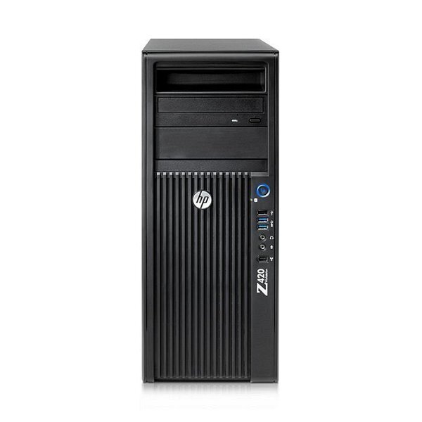HP Z420 Tower Intel Xeon E5-1620 Nvidia Quadro K2000 2GB - 16 GB - 256 GB SSD + 500 GB HDD - Windows 10 Professional - Ottimo