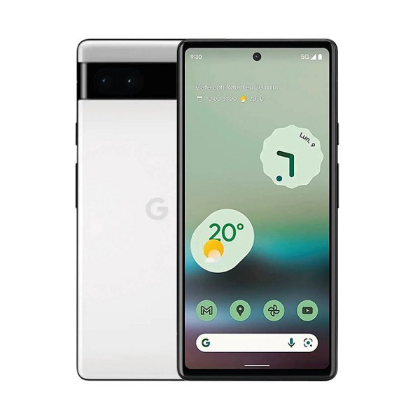 Google Pixel 6a - Bianco - 128 GB - Come nuovo