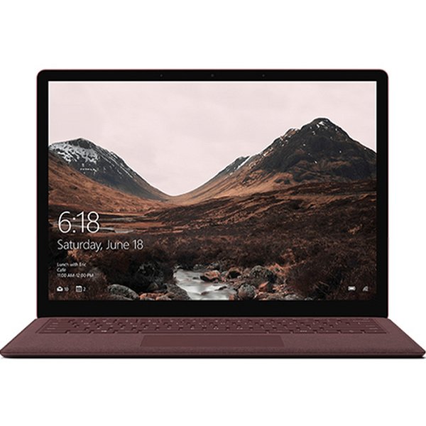 Microsoft Surface Laptop 13.5" (2017) Intel Core i7-7660U - Borgogna - 16 GB - 256 GB - Windows 11 Professional - 2256 x 1504 Pixel - Come nuovo