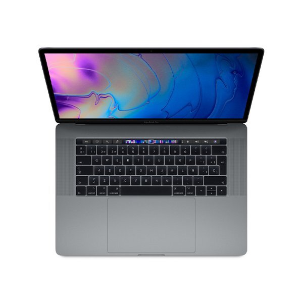 Apple MacBook Pro 15 (2018) Touch Bar Intel Core i9-8950HK - Grigio Siderale - 32 GB - 512 GB - 2880 x 1800 Pixel - Radeon Pro 555X 4GB - Ottimo