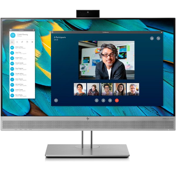 HP EliteDisplay E243m 24" Nero Argento
