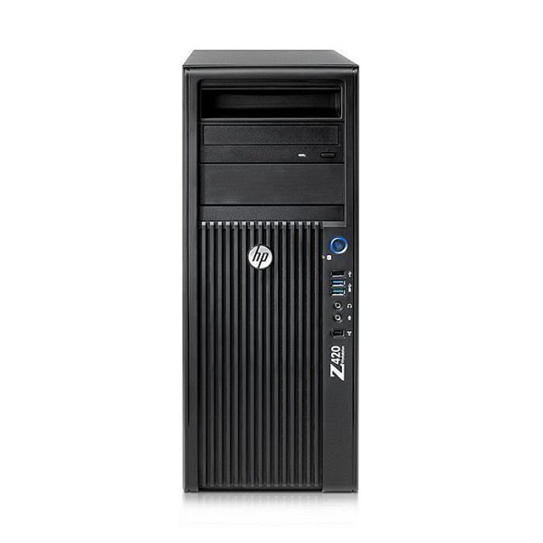 HP Z420 Tower Intel Xeon E5-1620 Nvidia NVS 310 512MB - 8 GB - 256 GB - Windows 10 Home - Ottimo