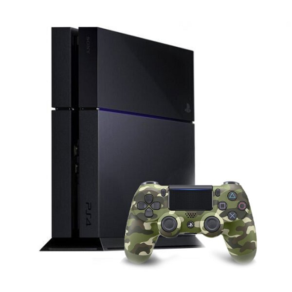 Sony PlayStation 4 - Verde Militare - 1 TB HDD - Buono