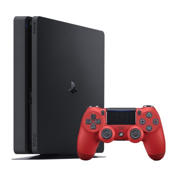 Sony PlayStation 4 Slim - Rosso - 500 GB HDD - Buono