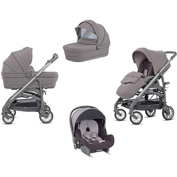 Trio Inglesina Trilogy City - Grigio - Ottimo
