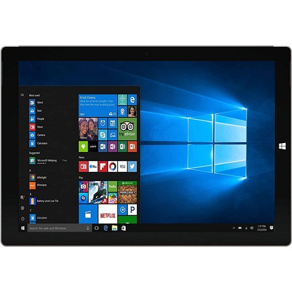Microsoft Surface Pro 3 (2014) Intel Core i5-4300U - 4 GB - 128 GB - Windows 10 Professional - 2160 x 1440 Pixel - Buono