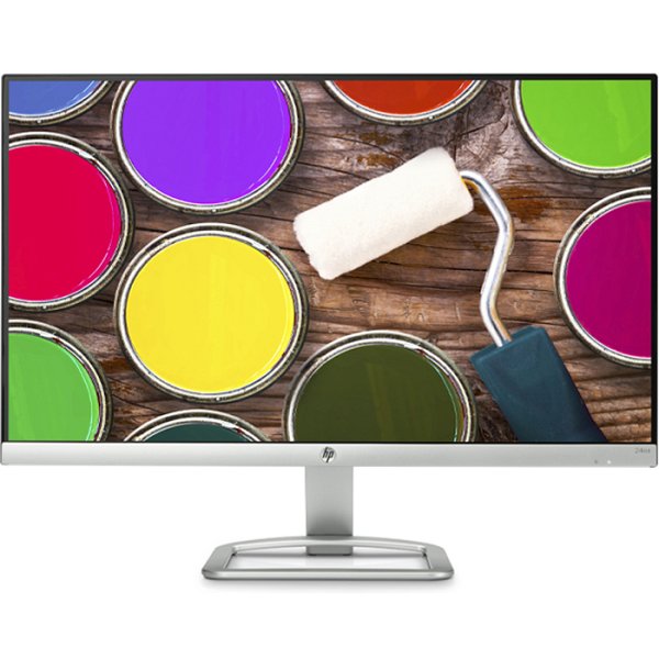 HP 24ea 24" Bianco Argento