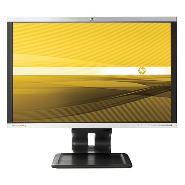 HP Compaq LA2405wg 24" Nero Argento - Come nuovo