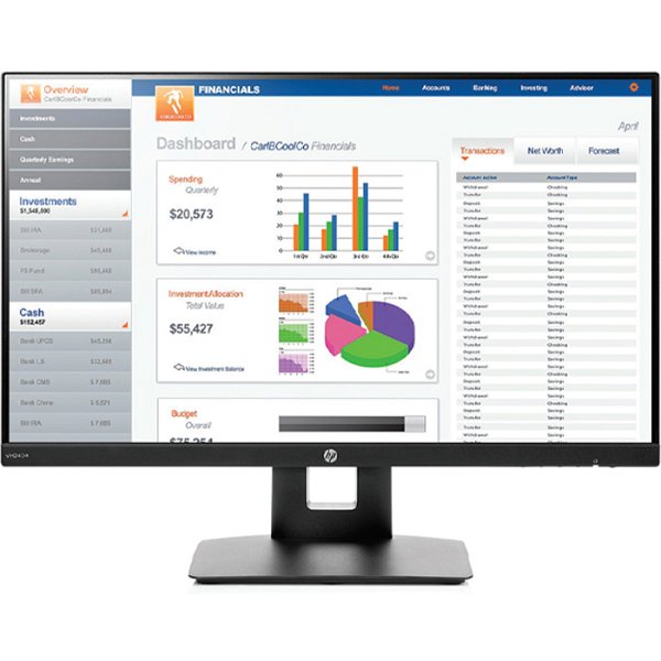 HP VH240a 24" Nero