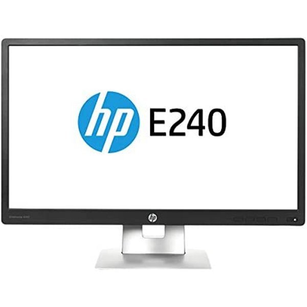 HP EliteDisplay E240 24" Nero Argento - Come nuovo
