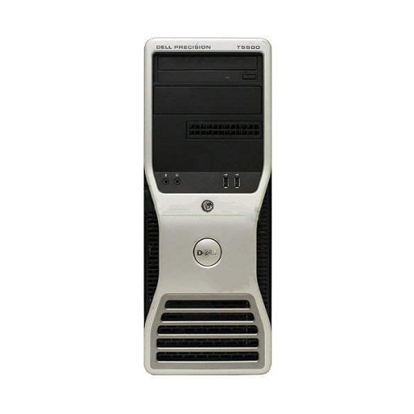 Dell Precision T5500 Tower 2x Intel Xeon E5620 Nvidia Quadro NVS 300 512MB - 8 GB - 500 GB HDD - Windows 10 Professional - Ottimo