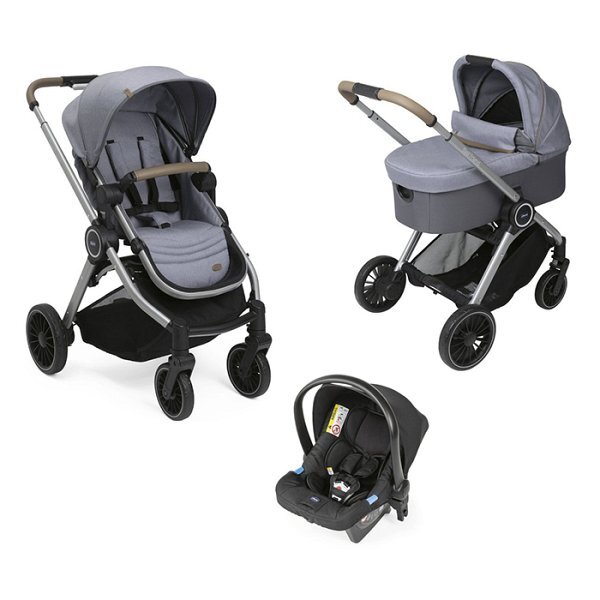 Trio Chicco Best Friend Light - Argento - Ottimo