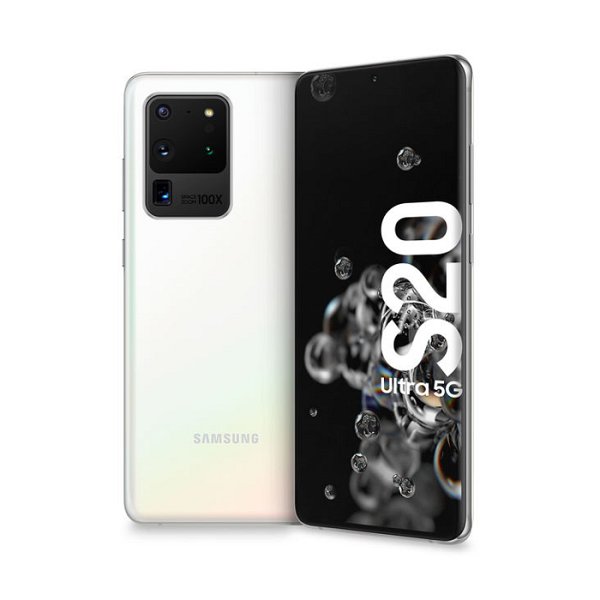 Samsung Galaxy S20 Ultra 5G - Bianco - 256 GB - Buono