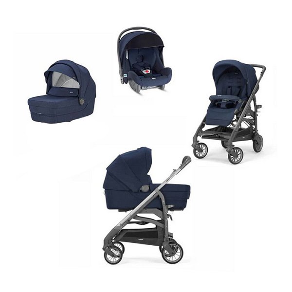 Trio Inglesina Trilogy City - Blu - Ottimo