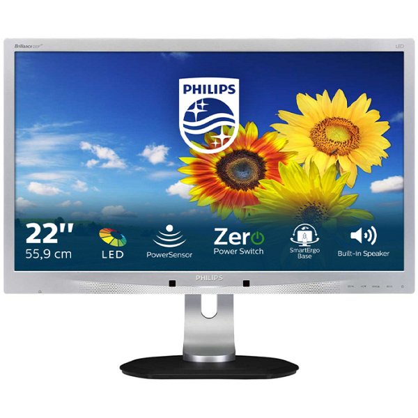 Philips 220P4LPYES 22" Argento - Ottimo