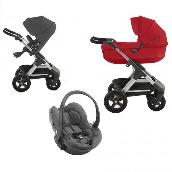 Trio Stokke Trailz - Rosso - Ottimo