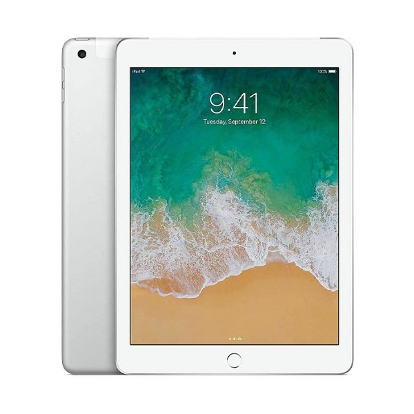 Apple iPad 6 9,7" (2018) - Argento - 128 GB - Buono - WiFi + Cellular