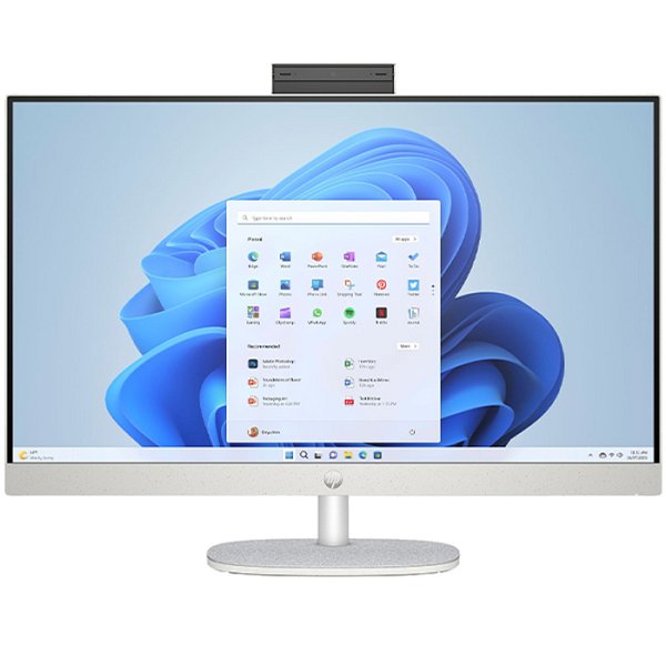 HP 27-cr0022nl AMD Ryzen 3 7320U 27" - 8 GB - 512 GB - Windows 11 Professional - Ottimo